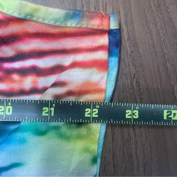 Tank Dress Colorful Print Sleeveless Casual Summer Beach dress 3XL - Picture 6 of 11